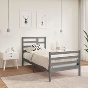 Bed Frame Solid Wood 75x190 cm to 200 x 200 cm