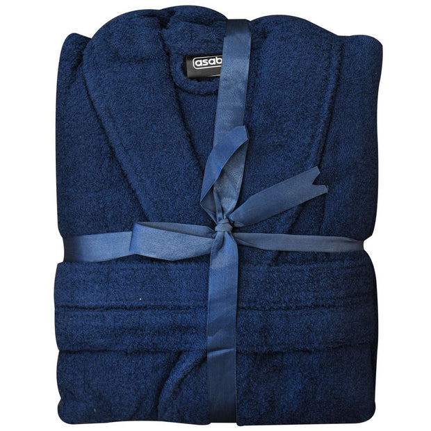 Unisex Luxury Soft Plush Fleece Bathrobe Dressing Gown Warm Comfort Cosy Shower