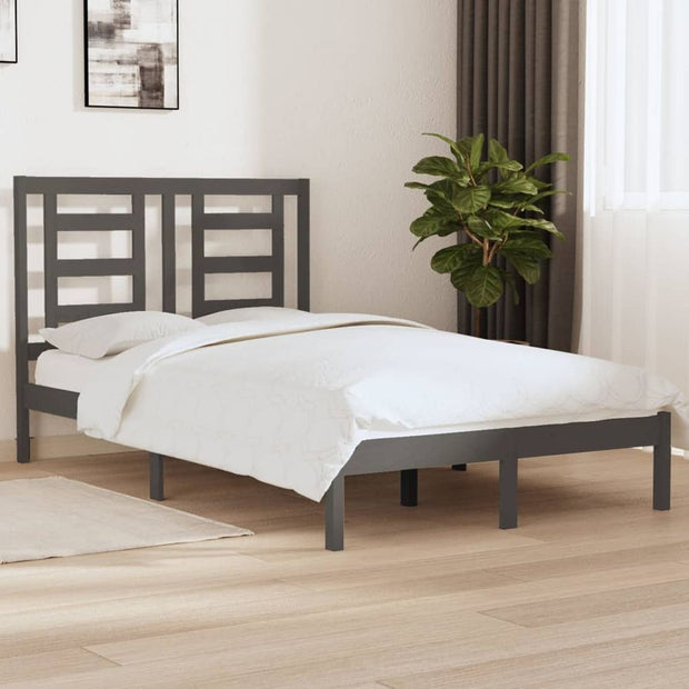 Bed Frame Solid Wood 75x190 cm to 200 x 200 cm