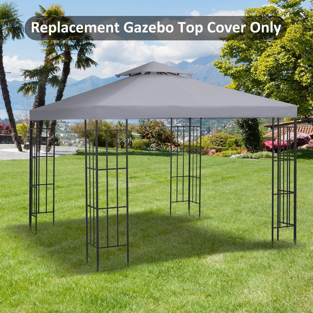 3 x 3(m) Gazebo Canopy Roof Top Replacement Cover Spare Part