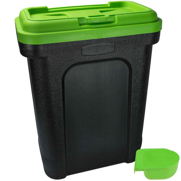 Pet Food Storage & Scoop LARGE GREEN | TWL-1459 | TWL-1626 | KING-PST12