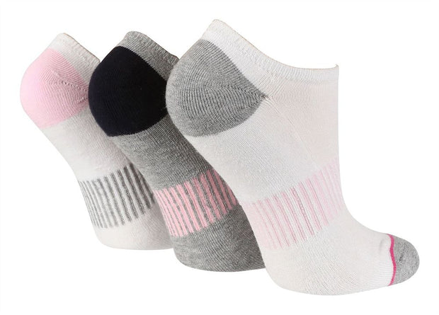 Wildfeet - Ladies 3pk Sport Trainer Socks