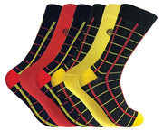 6 Pairs Funky Bamboo Socks