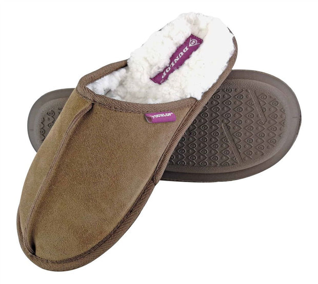 Dunlop - Ladies Slippers - SUEDE 8034