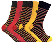 6 Pairs Funky Bamboo Socks