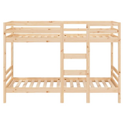 Bunk Bed 75 x 190 cm to 90x200 cm Solid Wood Pine