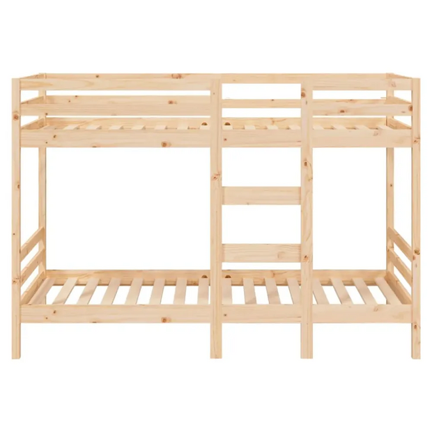 Bunk Bed 75 x 190 cm to 90x200 cm Solid Wood Pine