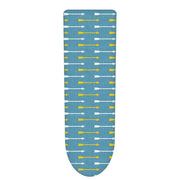 Ironing Board Cover Foam Back padding 100% Cotton Easy Fit, 140x52 cm