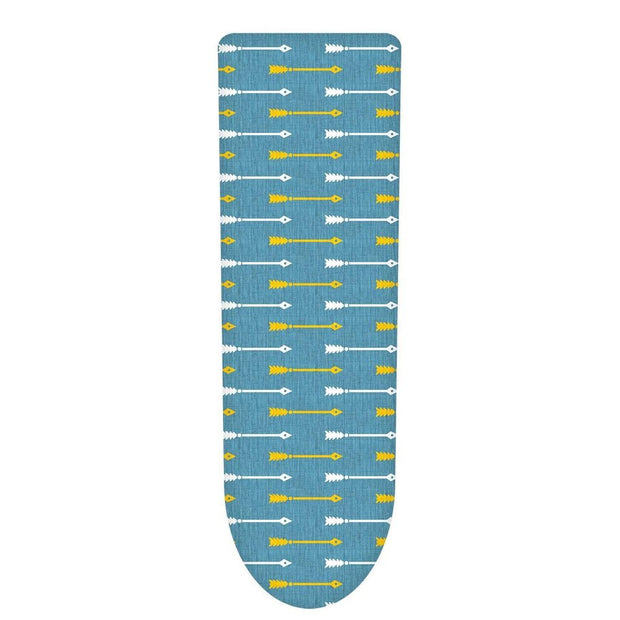 Ironing Board Cover Foam Back padding 100% Cotton Easy Fit, 140x52 cm