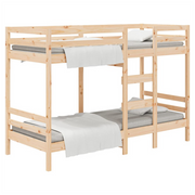 Bunk Bed 75 x 190 cm to 90x200 cm Solid Wood Pine