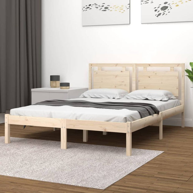 Bed Frame Solid Wood 75x190 cmto 200 x 200 cm