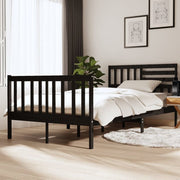 Bed Frame Solid Wood 90x200 cm Single to 180x200 cm Super King