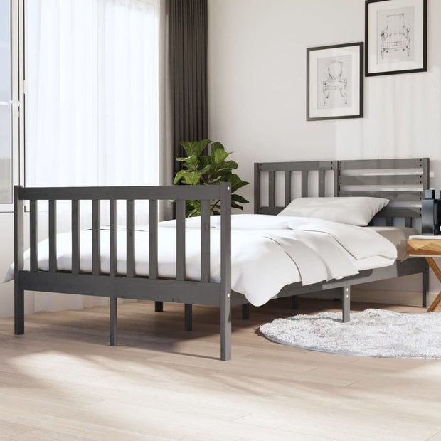 Bed Frame Solid Wood 90x200 cm Single to 180x200 cm Super King