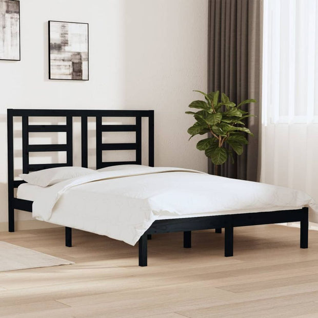 Bed Frame Solid Wood 75x190 cm to 200 x 200 cm