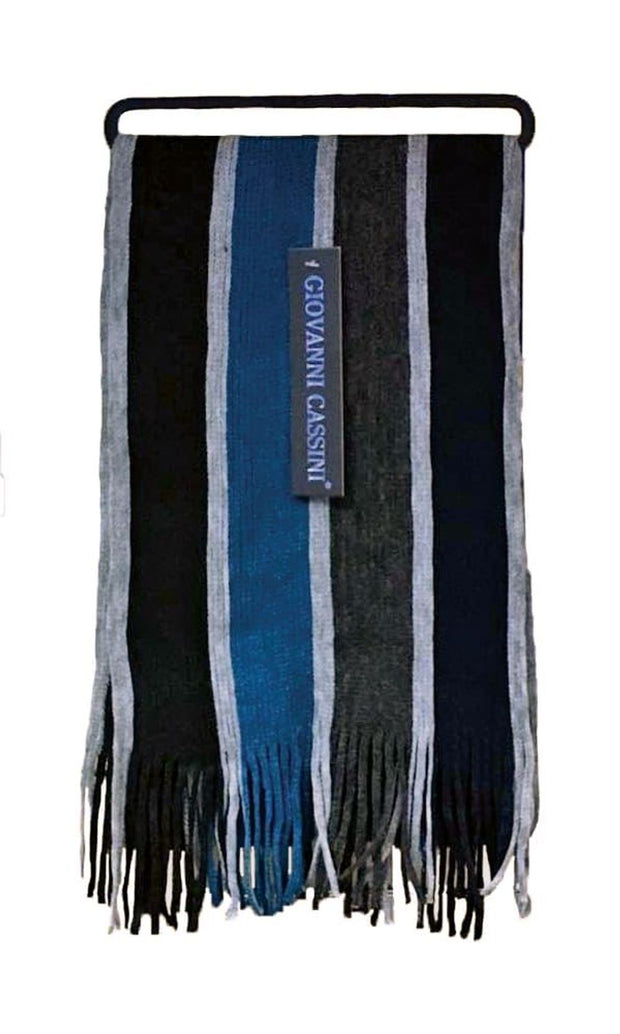 Giovanni Cassini - Mens Striped Scarf