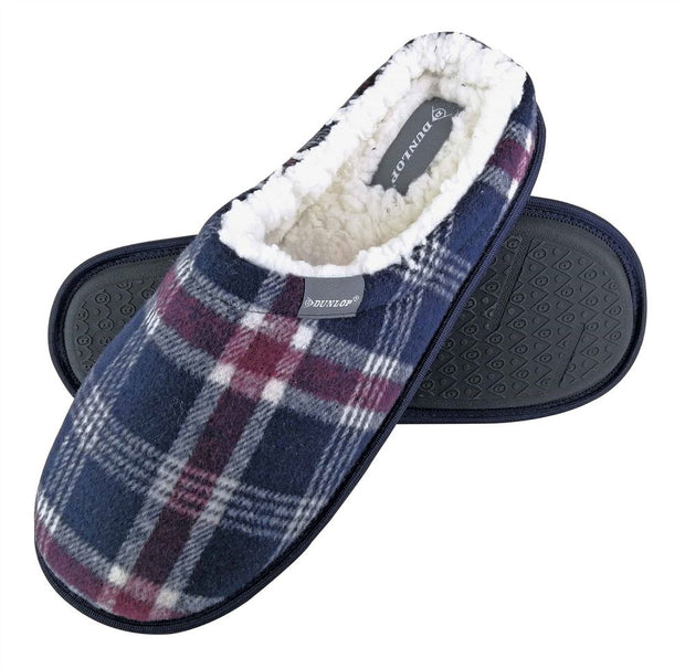 Dunlop - Mens Slippers - CHECKERED 7179