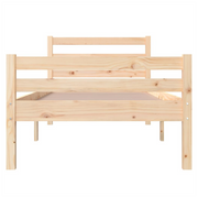 Bed Frame Solid Wood 75x190 cm to 200 x 200 cm