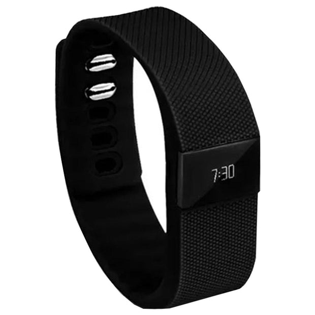 Aquarius OLED Display Smart Bluetooth Fitness Wristband Activity Tracker, Black