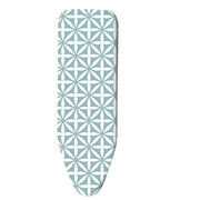 Ironing Board Cover Foam Back padding 100% Cotton Easy Fit, 140x52 cm