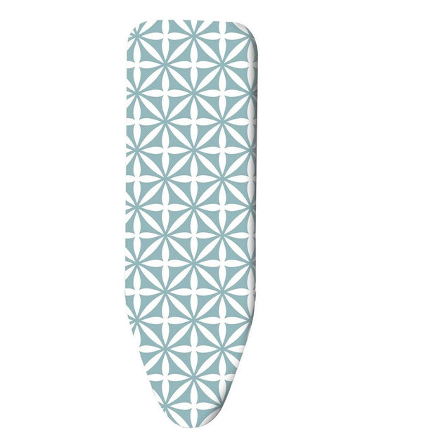 Ironing Board Cover Foam Back padding 100% Cotton Easy Fit, 140x52 cm