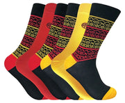 6 Pairs Funky Bamboo Socks