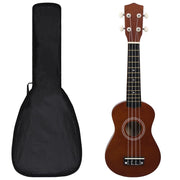 Soprano Ukulele Set with Bag for Kids 21" to 23"