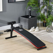 Foldable Sit Up Bench, Adjustable Core Workout Training for Home Gym