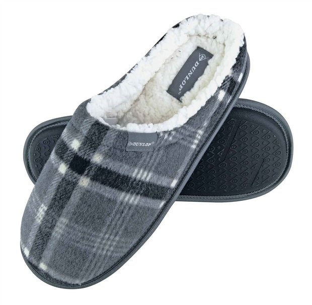 Dunlop - Mens Slippers - CHECKERED 7179