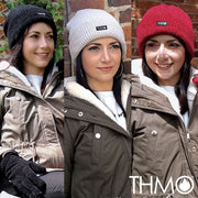 Ladies THMO Chenille Thermal Beanie Hat