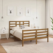 Bed Frame Solid Wood 75x190 cm to 200 x 200 cm