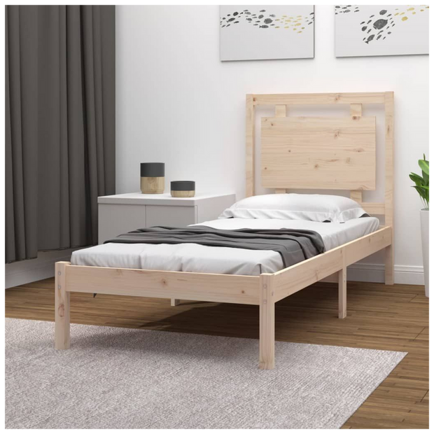 Bed Frame Solid Wood 75x190 cmto 200 x 200 cm