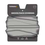 3 Pack Termin8 Snood and Face Covering, Grey Camo, Black & Light Grey