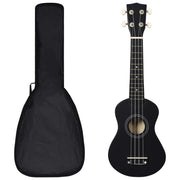 Soprano Ukulele Set with Bag for Kids 21" to 23"