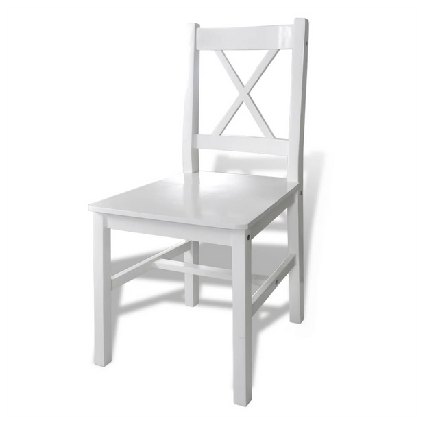 5 Piece Dining Set White