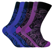 6 Pairs Funky Bamboo Socks