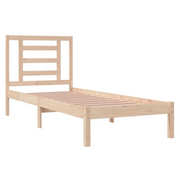 Bed Frame Solid Wood 75x190 cm to 200 x 200 cm