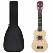 Soprano Ukulele Set with Bag for Kids 21" to 23"