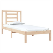 Bed Frame Solid Wood 75x190 cm to 200 x 200 cm