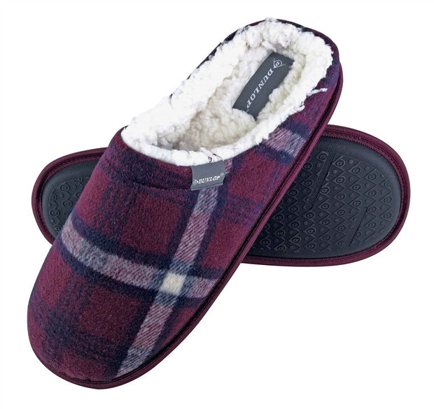 Dunlop - Mens Slippers - CHECKERED 7179