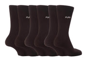 FiveG - 6 Pairs Mens Fairtrade Cotton Socks